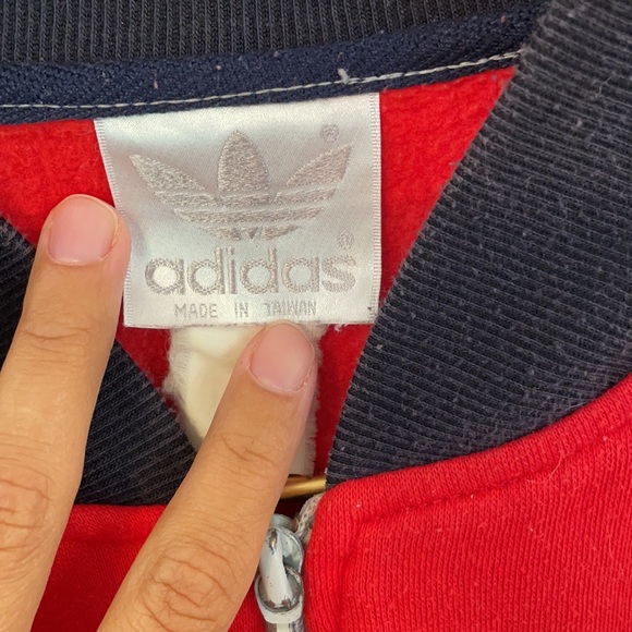 Vintage Adidas Zip Up Sweatshirt - Picture 4 of 5